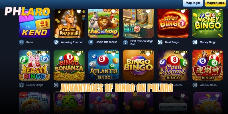 Advantages of Bingo on Phlaro