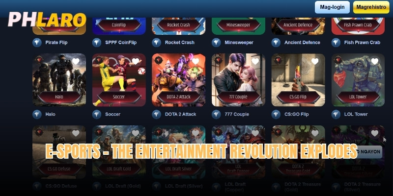 E-sports - The entertainment revolution explodes