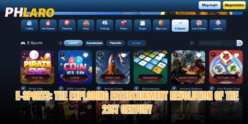 E-sports: The Exploding Entertainment Revolution of the 21st Century