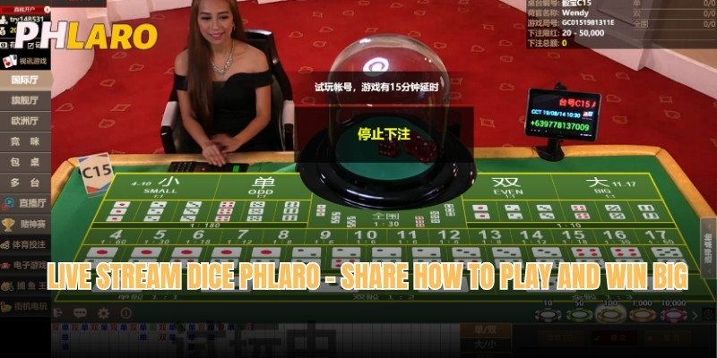 Live Stream Dice Phlaro - Share How to Play and Win Big