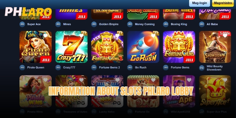 Information about Slots Phlaro lobby