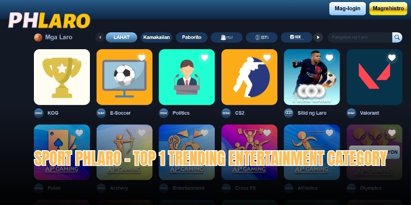 Sport Phlaro - Top 1 Trending Entertainment Category