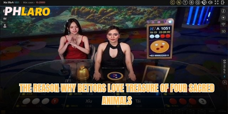 The reason why bettors love Treasure of four sacred animals