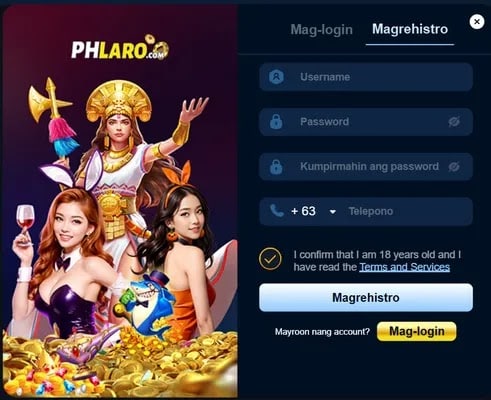 Phlaro Registration 